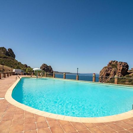L'Estasi Tanca Piras A Bordo Piscina Con Vista Mare Vila Nebida Exterior foto