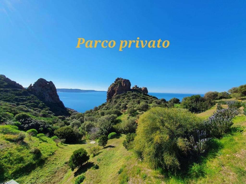 L'Estasi Tanca Piras A Bordo Piscina Con Vista Mare Vila Nebida Exterior foto