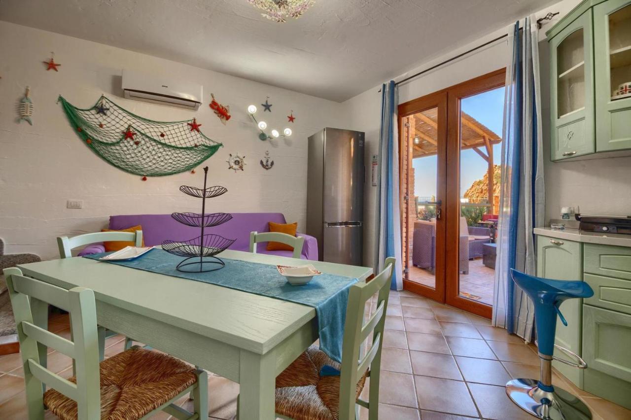 L'Estasi Tanca Piras A Bordo Piscina Con Vista Mare Vila Nebida Exterior foto
