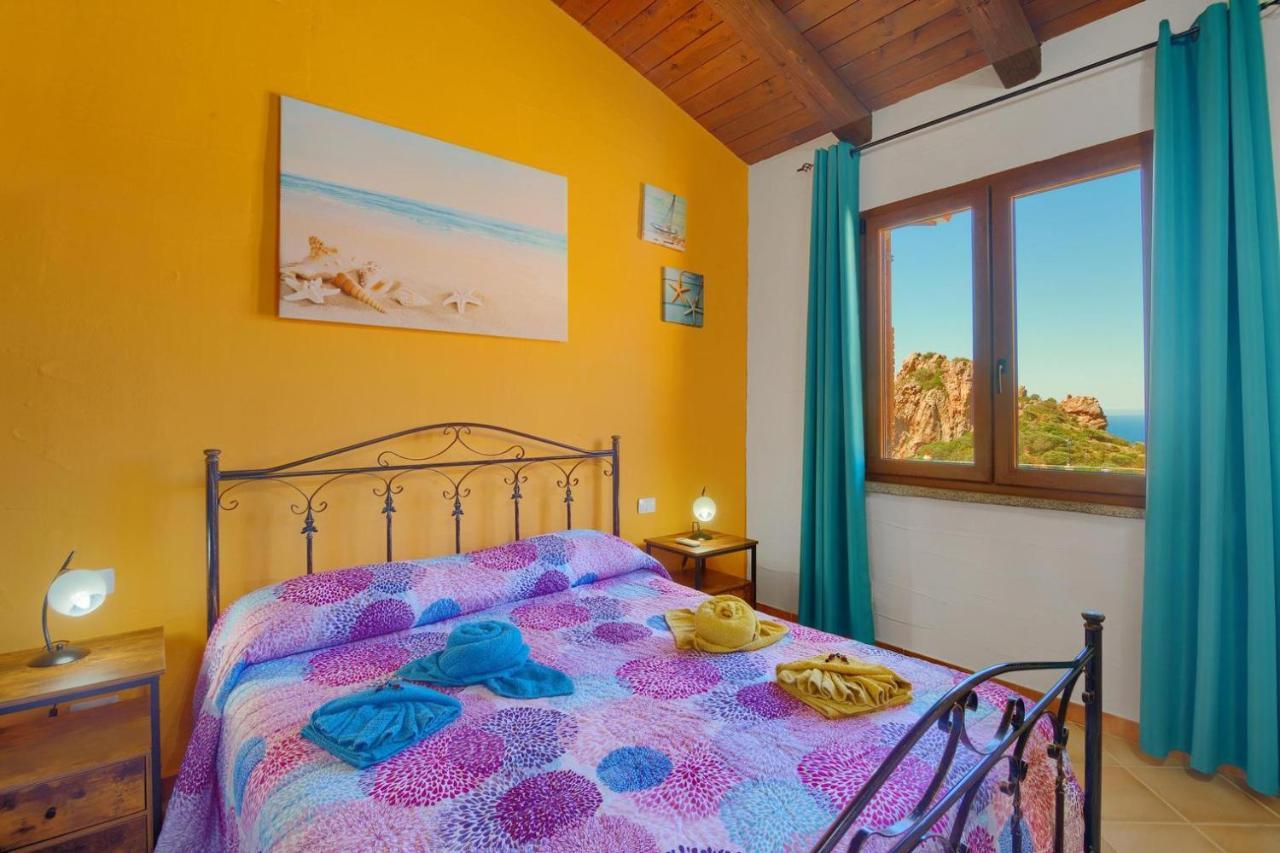 L'Estasi Tanca Piras A Bordo Piscina Con Vista Mare Vila Nebida Exterior foto