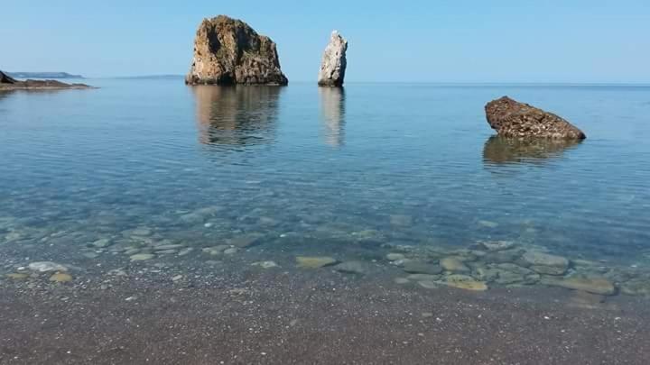L'Estasi Tanca Piras A Bordo Piscina Con Vista Mare Vila Nebida Exterior foto